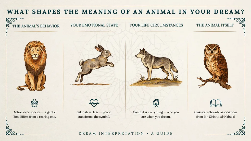 Dream of Animals in Islam: Complete Interpretation Guide (Quran, Hadith & Scholarly Wisdom)