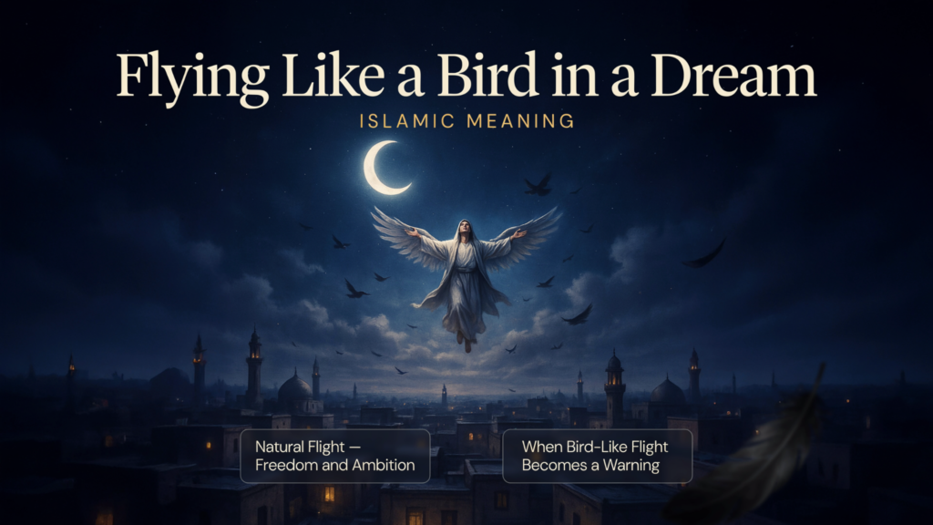 Flying Like a Bird in a Dream: Islamic Meaning