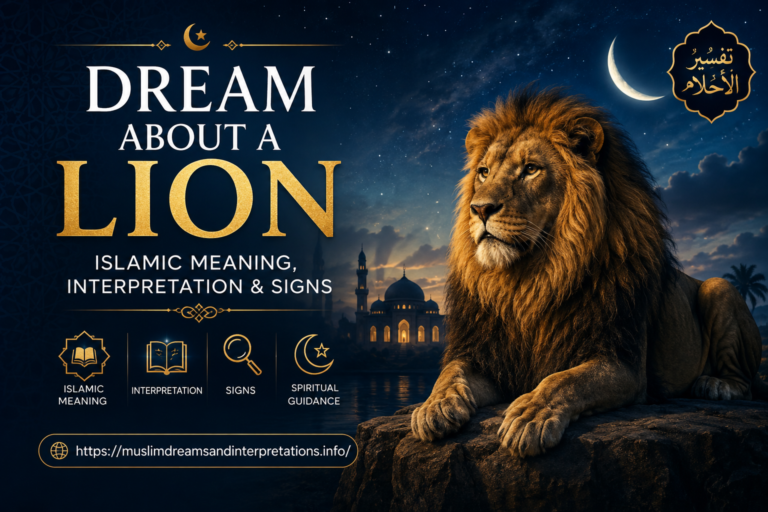 Dream About a Lion: Islamic Meaning, Interpretation & Signs
