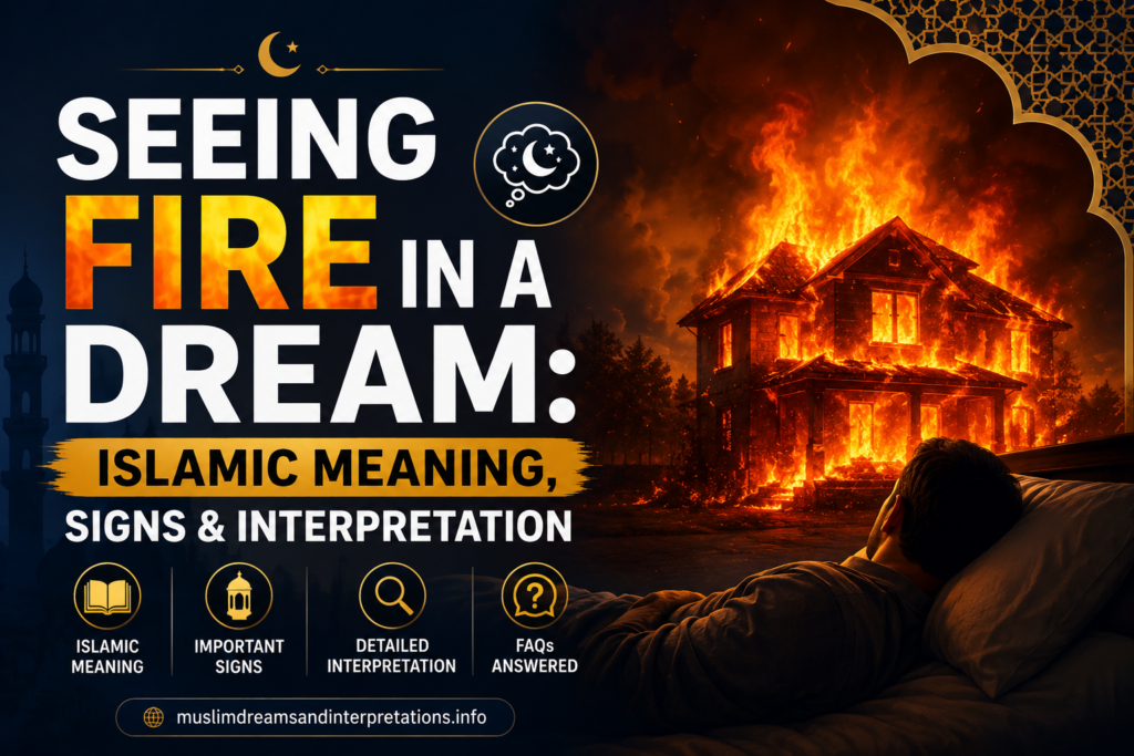 Seeing Fire in a Dream Islamic Meaning & Interpretation
