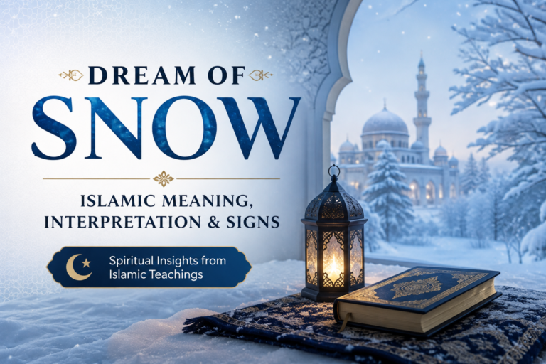 Dream of Snow: Islamic Meaning, Interpretation & Signs