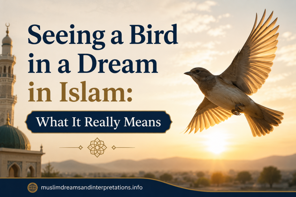 Seeing a Bird in a Dream in Islam What It Really Means